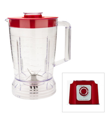 COPO ARNO POWER MAX 1000/700 MULTICHEF CRISTAL (tampa verm.)