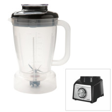 COPO MONDIAL L 1000 TRANSLÚCIDO  (TAMPA PRETA)