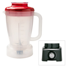 COPO PHILCO PH 700/900/FUN KITCHEN MAX 2/PHILCO PLQ915/PHILCO PLQ1412/BRITANIA B1000 TRANSLÚCIDO(TAMPA VERM)