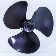 HÉLICE MONDIAL/ FAET 30 CM PRETA (3 PÁS)