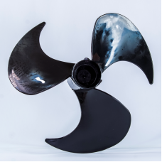 HÉLICE ARNO TURBO SILENCIO  30 CM PRETA (3 PÁS)