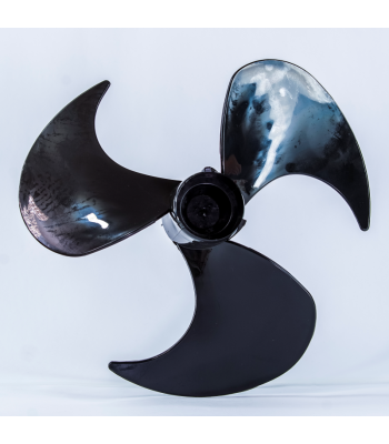 HÉLICE ARNO TURBO SILENCIO  30 CM PRETA (3 PÁS)